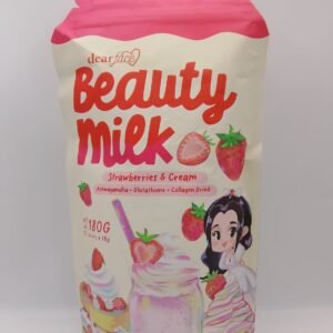 Dear Face Beauty Milk Strawberries & Cream Collagen Drink