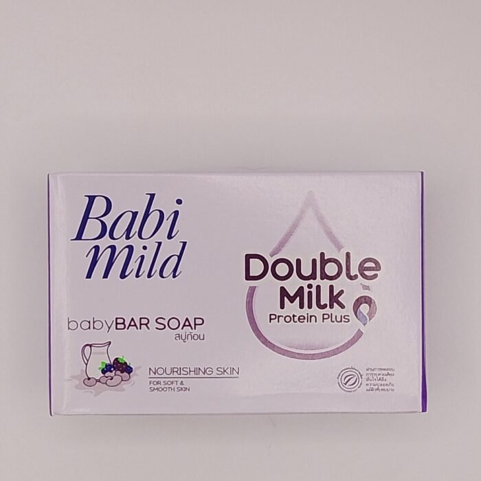 Double Milk Protein Plus Baby Bar Soap -Babi Mild