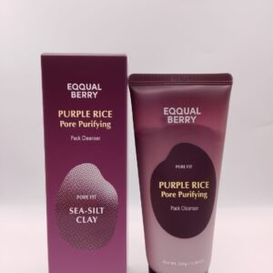 EQQUALBERRY Purple Rice Pore Purifying Pack Cleanser 130g