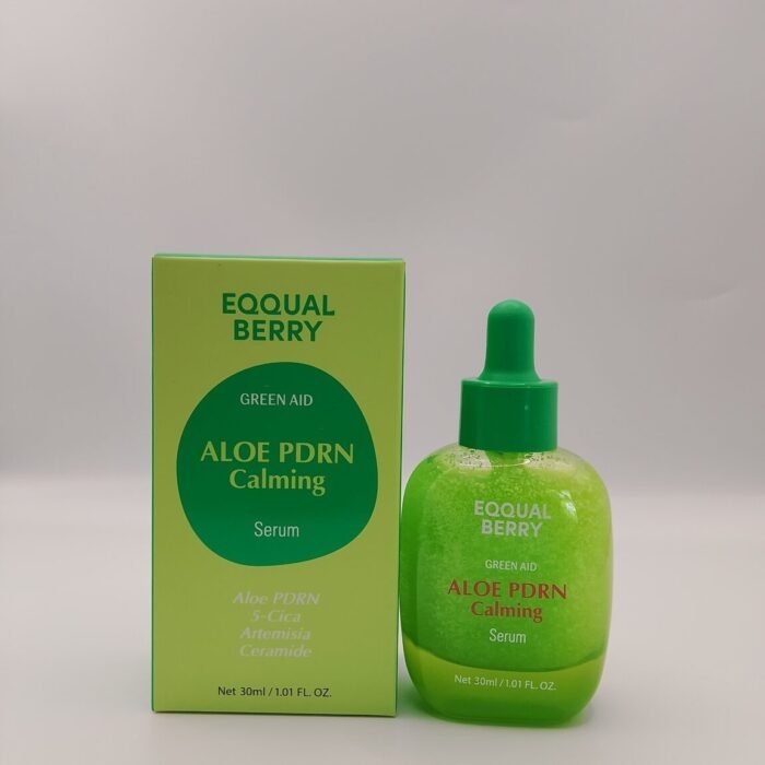 Eqqual Berry Green Aid Aloe PDRN Calming Serum.