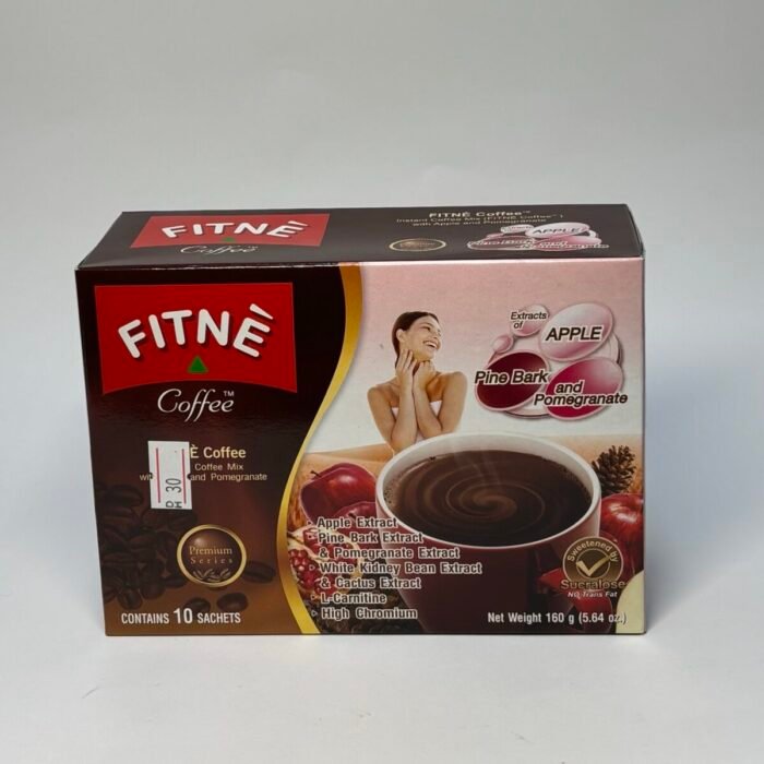 FITNÈ Premium Instant Coffee Mix with Apple and Pomegranate extracts