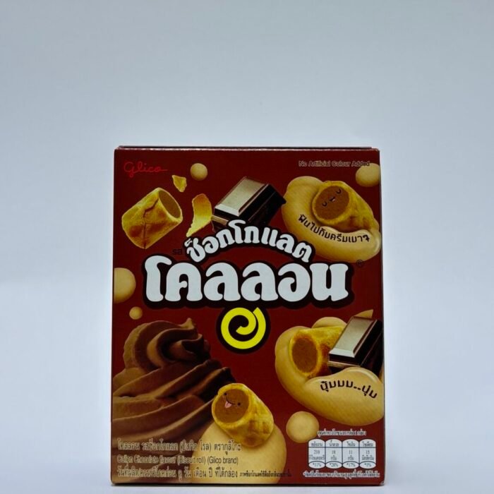 Glico Collon Chocolate Biscuit Rolls