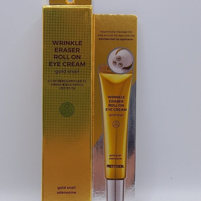 Gold Snail Wrinkle Eraser Roll On Eye Cream- Prettyskin