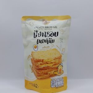 Crispy Toast Topped Sticky Butter Salted Egg 50g- Richly Brownie