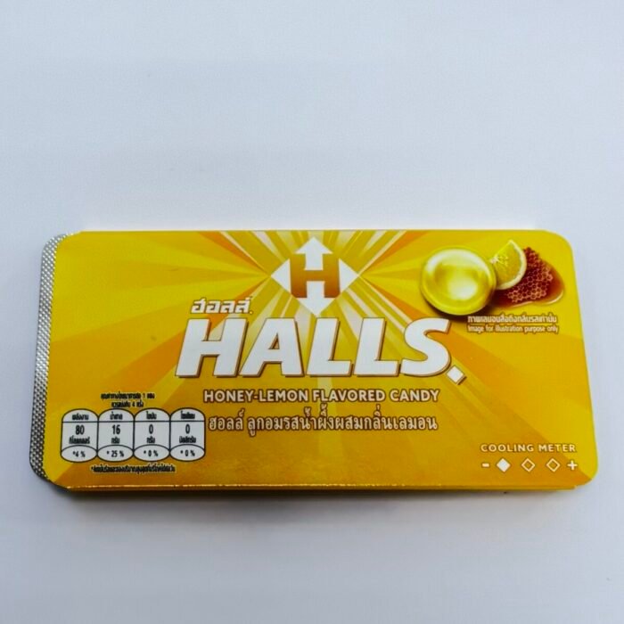 Halls Honey Lemon Flavored Candy