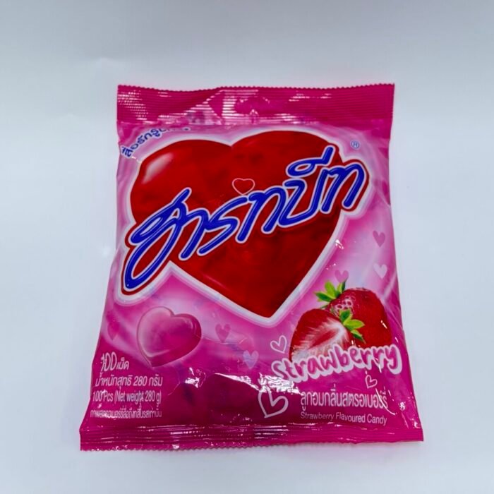 Heartbeat Strawberry Flavored Candy