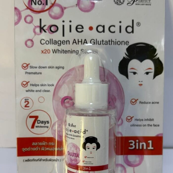 Kojie Acid Collagen AHA Glutathione Whitening Serum