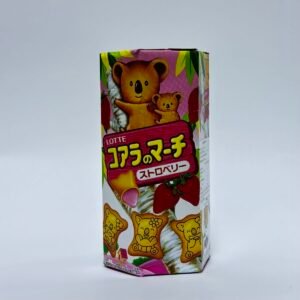 Lotte Koala's March Strawberry Filled Biscuits