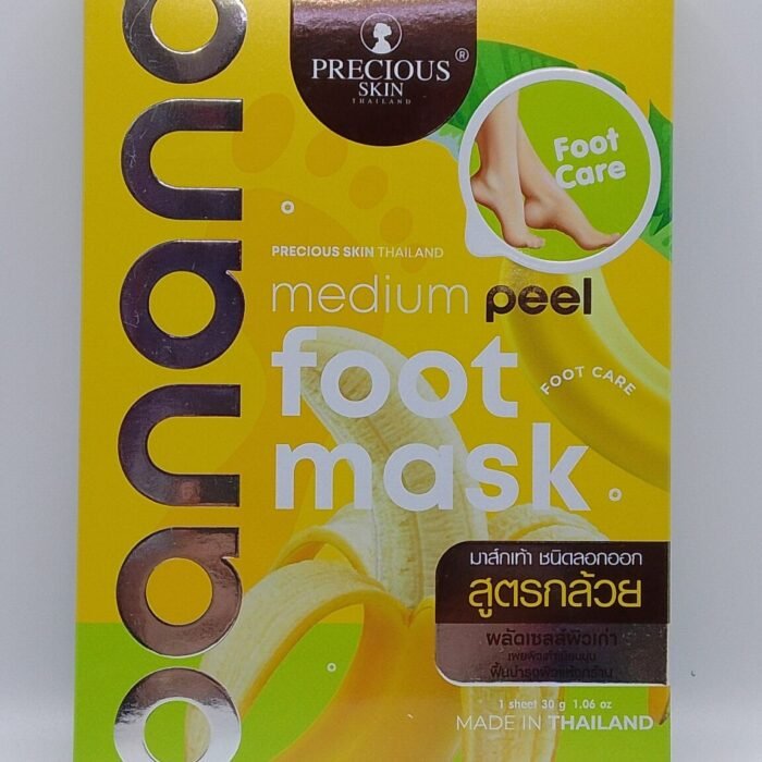 Medium Peel Foot Mask with a banana formula-Precious Skin