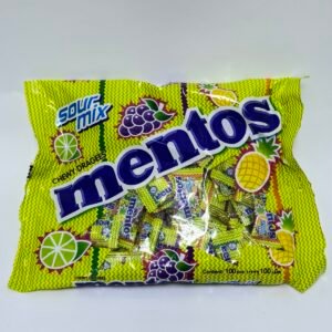 Mentos Sour Fruit Mix Chewy Candy 100 pieces