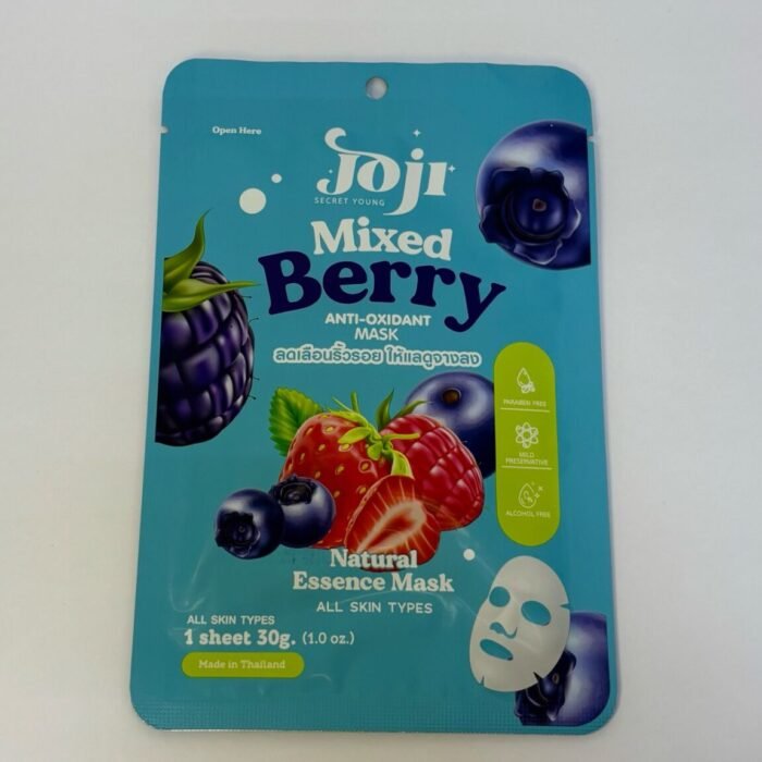 Mixed Berry Natural Essence Mask-Joji Secret Young