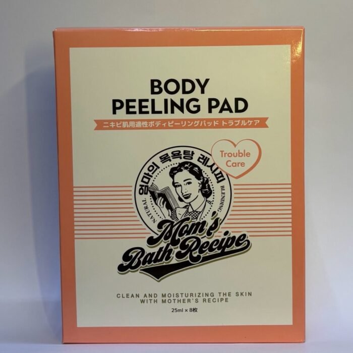 Mom's Bath Recipe Body Peeling Pad Trouble Care