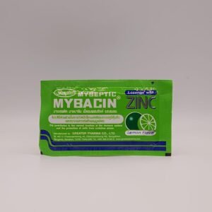 Mybacin Lozenge with Zinc Lemon Flavor 10 Lozenges
