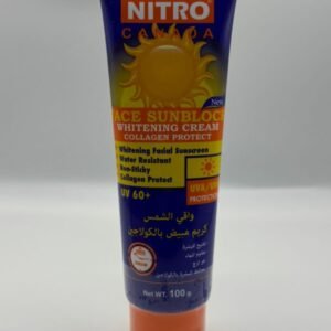 Nitro Canada Face Sunblock Whitening Cream with Collagen Protect