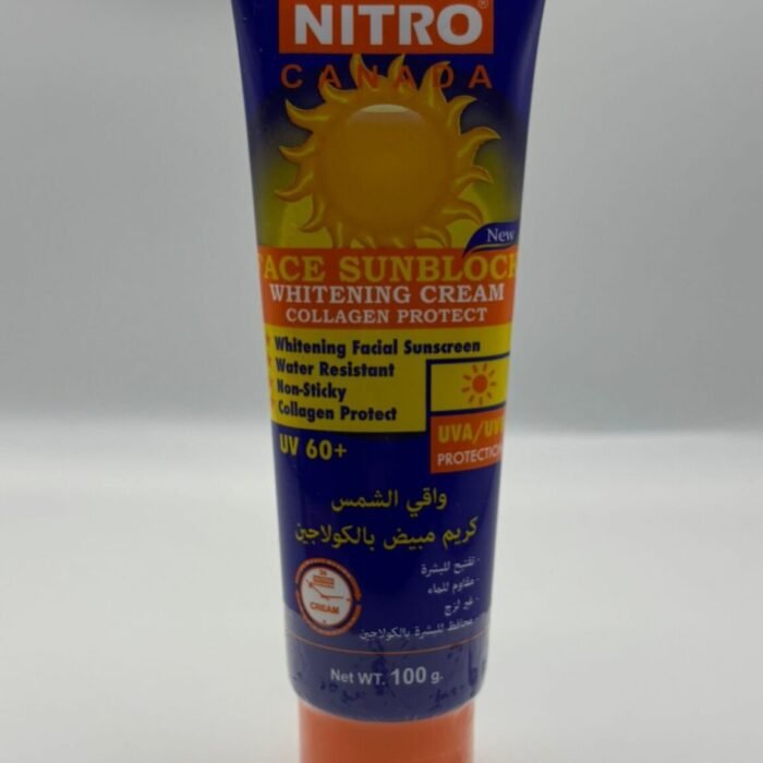 Nitro Canada Face Sunblock Whitening Cream with Collagen Protect