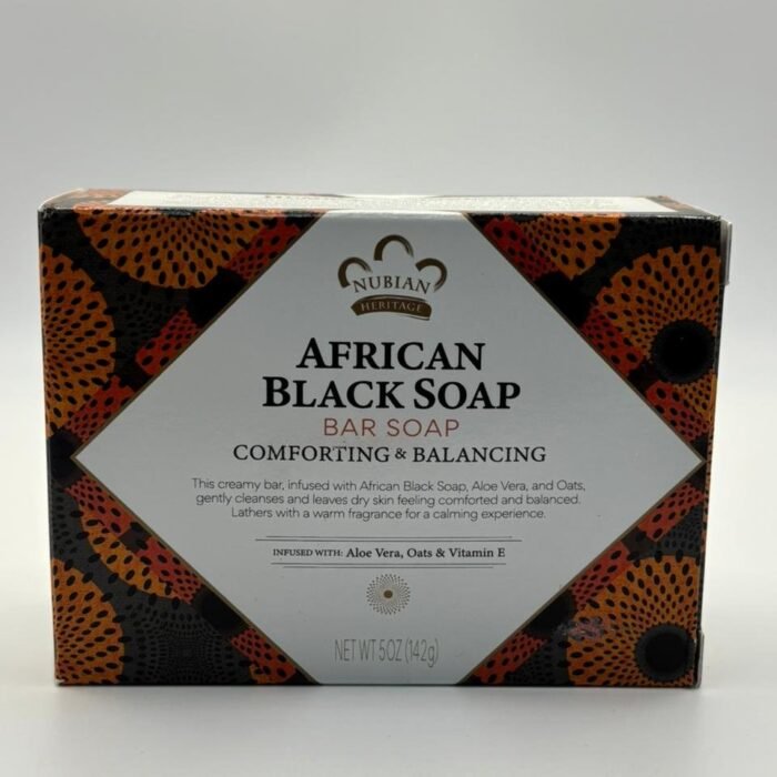 Nubian Heritage African Black Soap Bar
