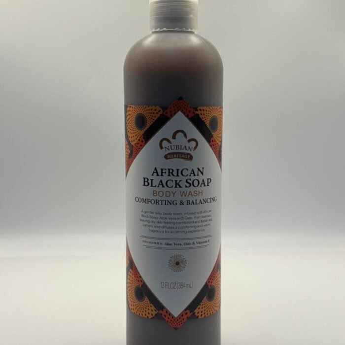 Nubian Heritage African Black Soap Body Wash