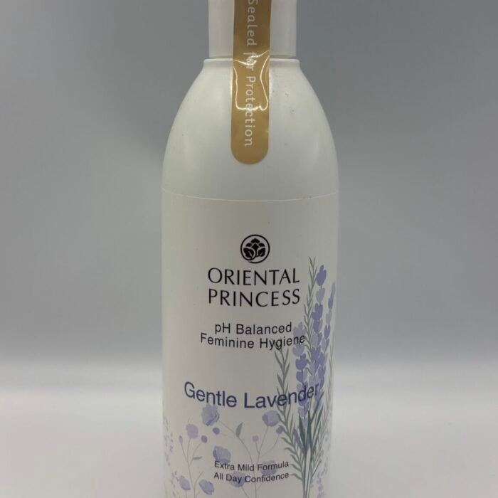 Oriental Princess pH Balanced Feminine Hygiene Gentle Lavender wash.
