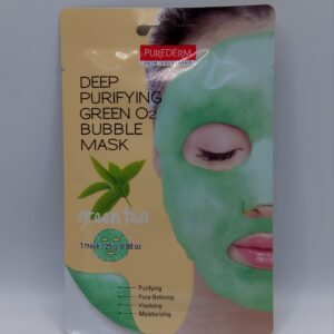 Deep Purifying Green O2 Bubble Mask Green Tea- Purederm