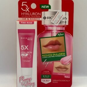 5X Hya Pink Lip Serum Treatment Pink Kiss-Rojukiss