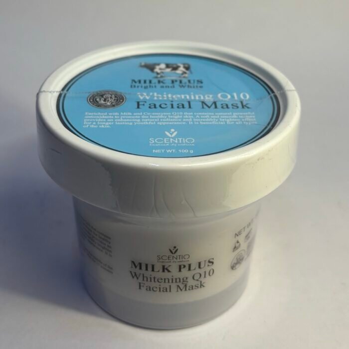Scentio Milk Plus Whitening Q10 Facial Mask- Beauty Buffet