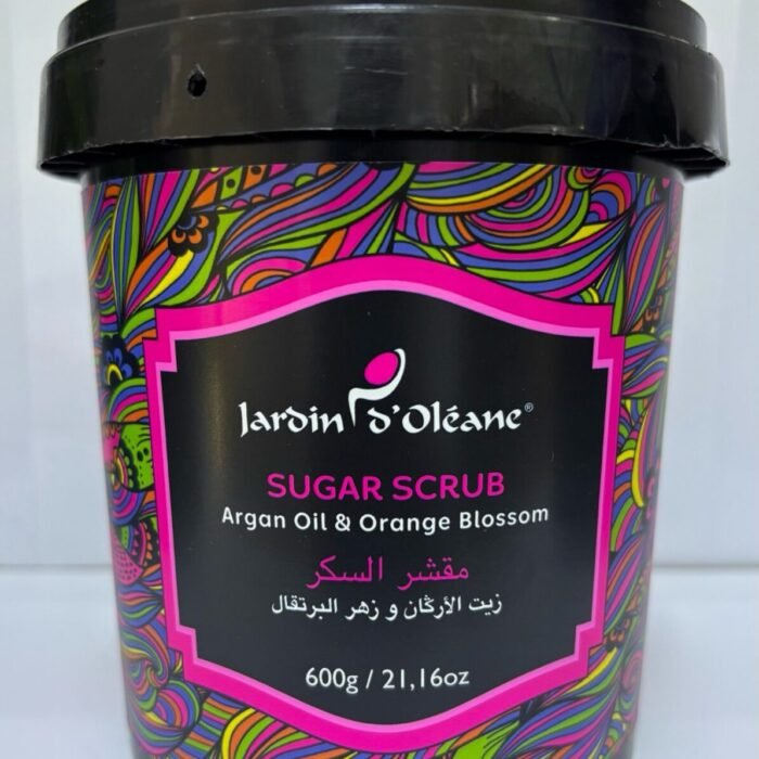 Sugar Scrub with Argan Oil and Orang Blossom- Jardin d'Oléane