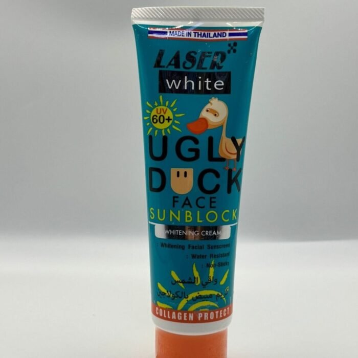 Sunscreen Cream UV 60+ with Collagen- Ugly Duck Laser White