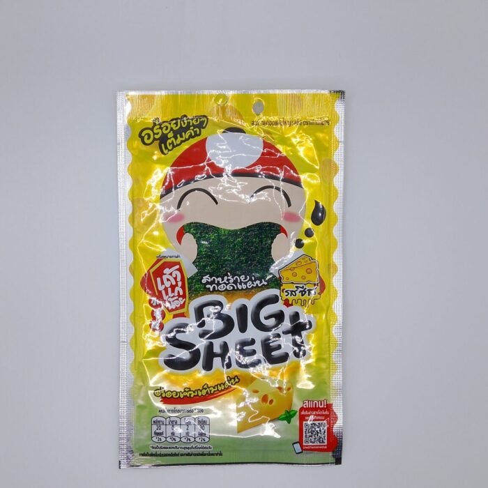 Tao Kae Noi Big Sheet Crispy Seaweed snacks cheese
