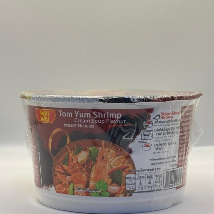 Tom Yum Shrimp Cream Soup Flavour Instant Noodles