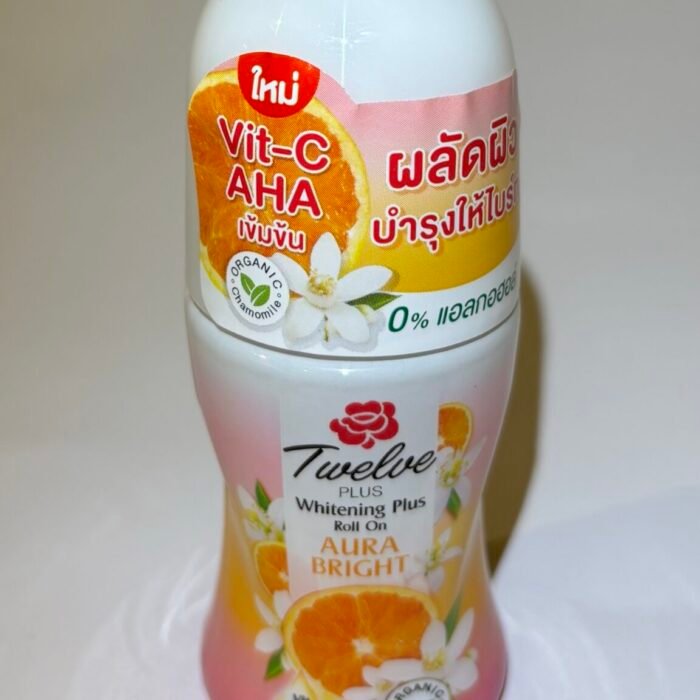 Twelve Plus Whitening Plus Roll On Aura Bright deodorant