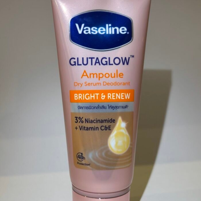 Vaseline GlutaGlow Ampoule Dry Serum Deodorant Bright & Renew