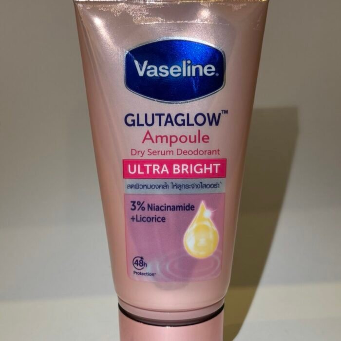 Vaseline GlutaGlow Ampoule Dry Serum Deodorant Ultra Bright