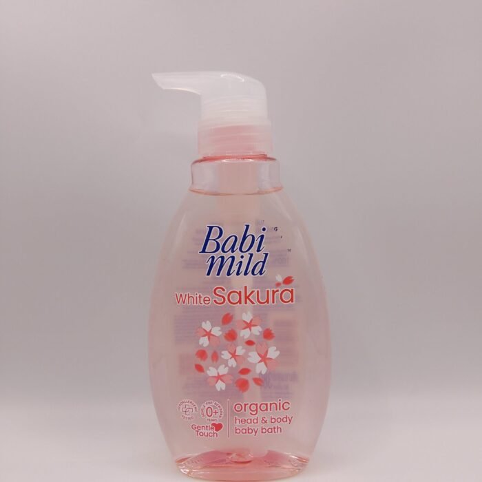 White Sakura Organic Head & Body Baby Bath