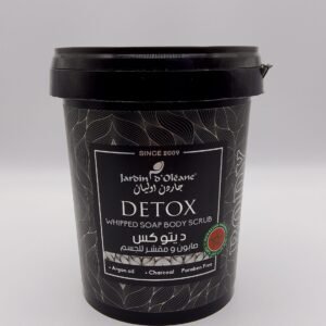 Detox Whipped Body Scrub Soap -Jardin d'Oléane